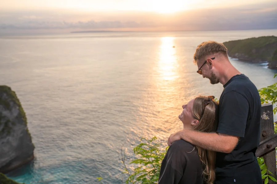 Nusa Penida: East to West — Sunset at Kelingking